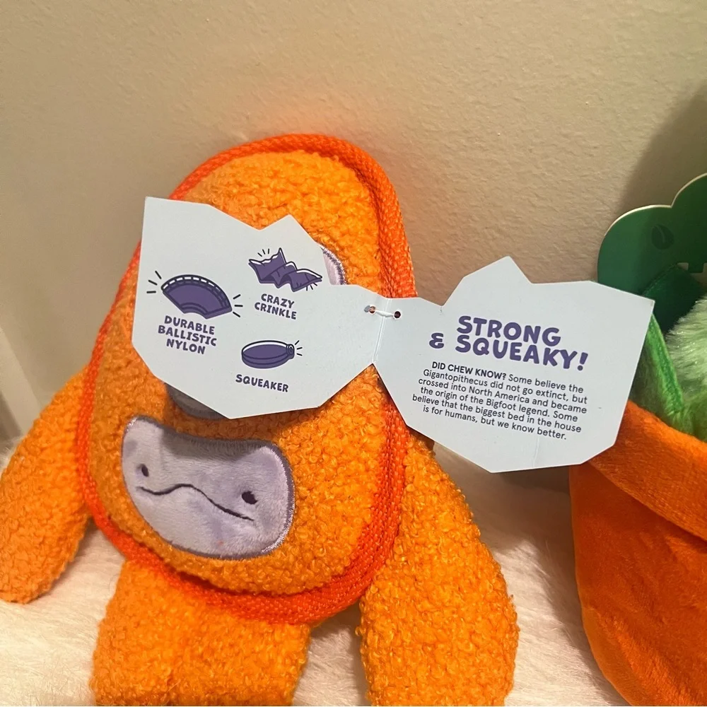 BARK: Squeaky Dog Toys (Lot4)